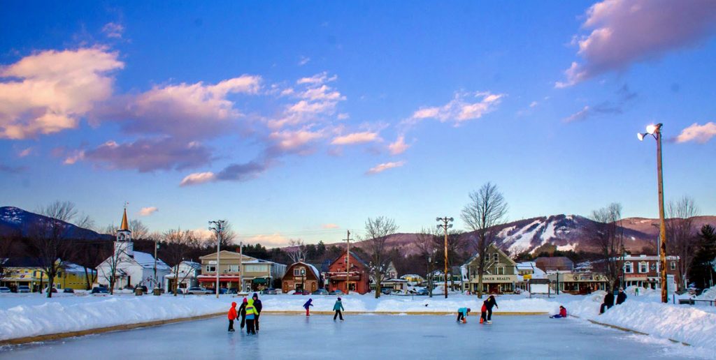 Winter Scene - North Conway New Hamsphire